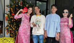 Hoa hậu Tiểu Vy khoe em trai cực phẩm ngày đầu năm, nhan sắc chuẩn “soái ca” dù chỉ mới 15 tuổi