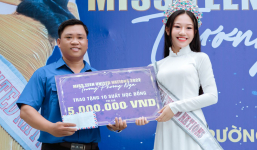 Miss Teen United Nations 2022 - Trương Phương Nga trích 5 triệu tiền thưởng hỗ trợ bạn bè có hoàn cảnh khó khăn