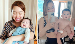 Bà xã Chi Bảo 'gây sốc' khi giảm 18 kg chỉ trong 2 tháng hậu sinh con