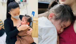 Vợ Lê Dương Bảo Lâm một mình chăm 3 người con bị bệnh khi chồng vắng nhà, khán giả lo lắng: “Này dễ stress lắm”