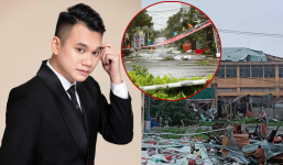 Ca sĩ Khắc Việt quyên góp nửa tỷ đồng hỗ trợ người dân miền Trung sau ‘siêu bão’ Noru