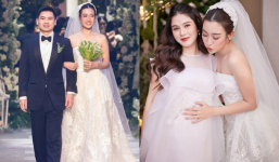 Hoa hậu Đỗ Mỹ Linh bất ngờ nhắc chuyện 'bầu bí' sau đám cưới với chồng thiếu gia