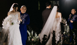 Siêu đám cưới của con gái 'vua hài' Xuân Hinh: Vừa thanh lịch, vừa cổ điển