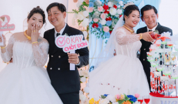 Đám cưới của cặp đôi chú cháu chênh nhau 11 tuổi nhưng sao netizen thấy sai sai!