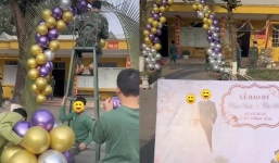 'Độc lạ' tiệc báo hỷ được tổ chức trong quân ngũ: Tuy giản đơn nhưng đong đầy tình cảm