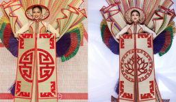 Tranh cãi về họa tiết trang phục dân tộc của Ngọc Châu tại Miss Universe 2022: Dù đã sửa lại vẫn không hài lòng?