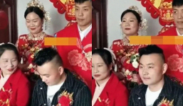 Bức ảnh 2 nhân vật chụp cùng cô dâu chú rể trong đám cưới khiến dân tình ngỡ ngàng, danh tính càng bất ngờ