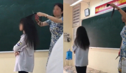 Lý do cô giáo dùng kéo c.ắt tóc nữ sinh, thái độ của gia đình khiến ai cũng bất ngờ!