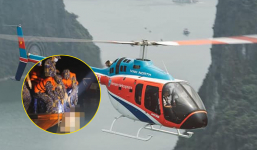 CĐM xót xa trước thông tin trực thăng triệu đô ngắm cảnh ở Vịnh Hạ Long gặp nạn
