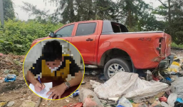 Vụ ô tô đi rửa, hôm sau thấy xe ở bãi rác: Nhân viên 16 tuổi khai hiếu kỳ lái thử, gia đình khó khăn