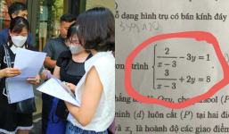 Vụ đề thi Toán ở Hà Nội in mực gây hiểu lầm: Học sinh hỏi, giám thị nói là dấu trừ?