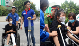 Trước giờ thi tốt nghiệp THPT 2023, nữ sinh ở Hà Nội bị thương chân, đến trường thi thì mất CCCD