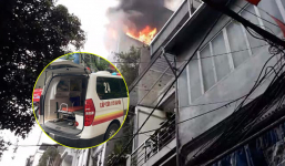 Cháy nhà 6 tầng ở Hà Nội: Tình hình 3 trẻ em mắc kẹt thế nào?