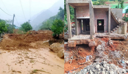 Cảnh báo mưa lũ ở Sơn La và vùng lân cận: 1 người mất tích, nhiều nhà dân di dời