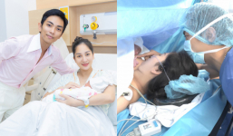 Ở tuổi 41, kiện tướng dancesport Khánh Thi hạ sinh con thứ 3 bằng phương pháp sinh mổ, em bé nặng 2,3 kg