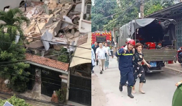 Căn nhà cao tầng ở TP.HCM bất ngờ đổ sập, gấp rút tìm kiếm các nạn nhân