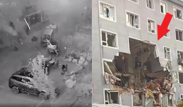 Rùng mình khoảnh khắc camera ghi lại vụ nổ mạnh ở một khu nhà khiến 17 người thương vong: Nguyên nhân là gì?