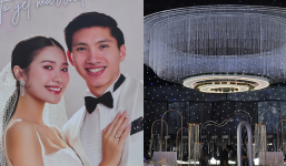 Nam cầu thủ gốc Thái Bình cưới tiểu thư hào môn Hà thành, thuê hẳn 200 đèn chiếu sáng cho 600 khách dự