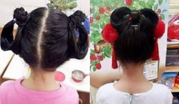 Con gái 5 tuổi đi học được cô giáo tết tóc thật đẹp, mẹ vừa nhìn thấy lập tức gặp hiệu trưởng đòi kỷ luật