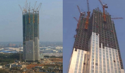 Xôn xao đoạn clip 'pháp sư Trung Hoa' xây tòa nhà 57 tầng chỉ trong 19 ngày, netizen lo sợ không dám vào ở