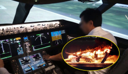 Hé lộ đoạn ghi âm trên máy bay Nhật Bản trước lúc va chạm và bốc cháy, có 1 giọng nói nghi vấn cất lên