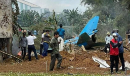 Máy bay quân sự rơi ở Quảng Nam, tình hình phi công thế nào?