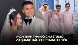 Vạch trần thái độ chủ studio chụp ảnh cưới Quang Hải - Chu Thanh Huyền: To tiếng với khách mời, làm việc thiếu chuyên nghiệp