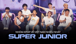 Nhóm nhạc Kpop siêng về Việt Nam nhất chính thức gọi tên Super Junior