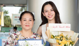 Hoa hậu Mai Phương ấn định thời gian sang Mỹ đoàn tụ cùng bố mẹ