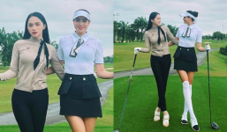 Hương Giang khoe ảnh đi đánh golf cùng Phạm Hương, thừa nhận 'lép vế' trước điểm này ở cô bạn cùng tuổi