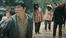 Những hình ảnh đầu tiên của phim zombie Việt Nam 'Cù lao xác sống': Có chi tiết giống 'Train to Busan', CĐM tưởng...'phim hài'?
