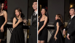 Á hậu 2 Phương Nhi cùng Hòa Minzy - Erik nhảy nhạc BLACKPINK, dân tình chỉ chú ý chiều cao của Hòa Minzy?