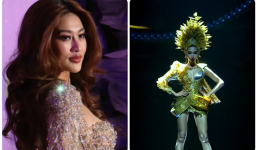 2 mỹ nhân Việt 'đại náo' chung kết Miss Grand: Thiên Ân tỏa sáng, Thùy Tiên mở màn cực 'keo'