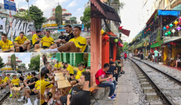Cái kết đắng của quán cà phê đường tàu khi để dàn cầu thủ Dortmund ngồi trên đường ray hot mạng xã hội