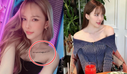 Netizen nghi vấn Thiều Bảo Trâm muốn theo đuổi hình tượng 'gái ngoan' khi xóa hình xăm trước ngực nhưng sự thật là đây