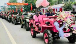 Đoàn xe Jeep cực 'khủng' rước dâu ở TP Thái Nguyên đã bị tạm giam 6 xe