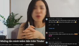 Nữ YouTuber dạy cách 'moi tiền' bạn trai qua Tinder, không cần đi làm vẫn dư dả sống ở Hà Nội