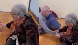 Em gái 91 tuổi vượt gần 200km thăm anh trai 97 tuổi, khoảnh khắc tương phùng đầy xúc động