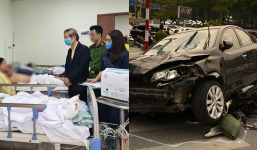 Vụ ô tô tông loạt xe máy ở Võ Chí Công: CĐM chung tay quyên góp cho HS và phụ huynh bị thương nặng