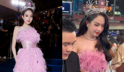 Thực hư chuyện Hoa hậu Thanh Thủy chen hàng ở thảm đỏ, vừa đăng quang nửa năm đã 'thái độ'?