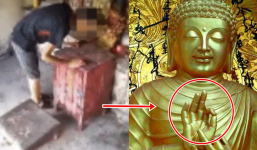 Thanh niên trộm thùng tiền công đức ở chùa, khai nhận do 'thấy Phật làm dấu ok'?