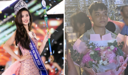 Diện mạo bạn trai Hoa hậu Miss World Ý Nhi: Yêu nhau từ năm 16 tuổi, ôm hoa đến chung kết cổ vũ bạn gái