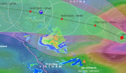 Bão Saola chính thức thành siêu bão, 'tung hoành' trên biển Đông và ảnh hưởng gây mưa to trong đợt nghỉ lễ