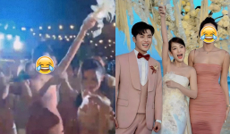 Sao nữ bắt được hoa cưới của Puka, netizen liền thốt lên: 'Nữa hả?'