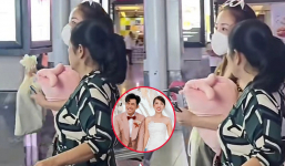 'Team qua đường' bắt gặp Puka và Gin Tuấn Kiệt ở sân bay, mối quan hệ mẹ chồng - nàng dâu được hé lộ