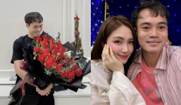 Văn Toàn khoe ảnh ôm hoa kèm lời mùi mẫn: 'Cảm ơn em đã đến', netizen lập tức gọi tên Hòa Minzy?