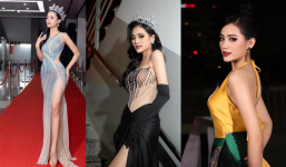 Đăng quang 6 tháng, Hoa hậu Biển đảo Việt Nam càn quét show thời trang ở vị trí vedette, first face