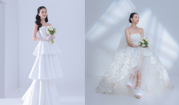 “Nàng dâu mới” Phương Khánh yêu kiều trong thiết kế của NTK Nguyễn Minh Công