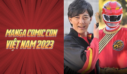 Manga Comic Con 2023 chính thức khởi động, hé lộ khách mời quốc tế huyền thoại 'gao đỏ' diễn viên Nhật Bản Noboru Kaneko