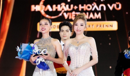 Huỳnh Như trao giải “Best Interview” tại bán kết Hoa Hậu Hoàn Vũ Việt Nam 2023